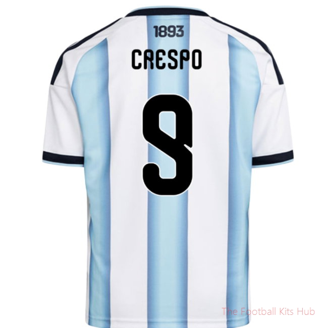 [EFS] 2026/27 Argentina Home Shirt (Kids) (Crespo 9)
