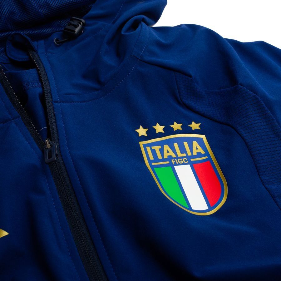 Italy Windbreaker Tiro 26 Travel Victory Blue Supporter Version