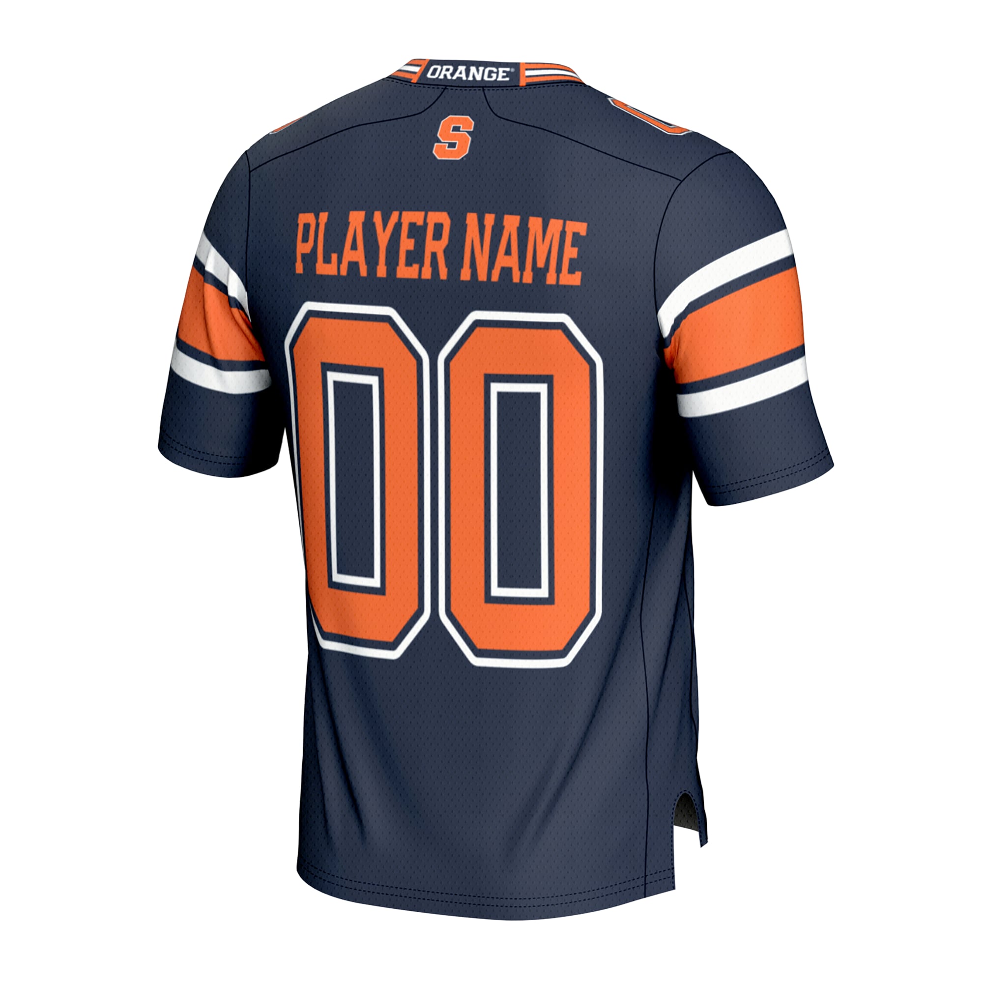Syracuse Orange GameDay Greats Unisex NIL Pick-A-Player Lightweight Collegiate Football Fashion Jersey - Navy