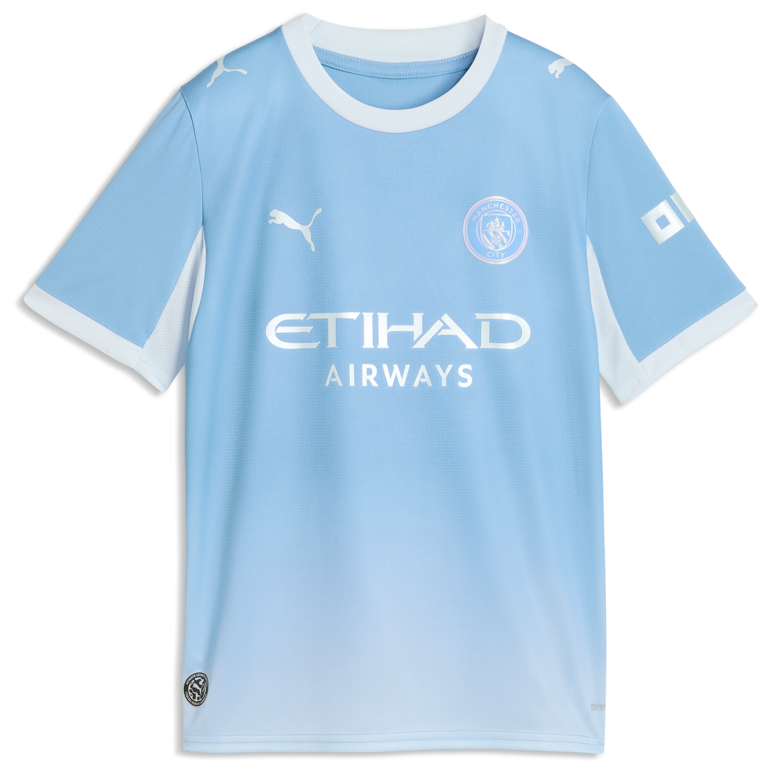 [SJH] Manchester City Youth 2026/27 Home Replica Custom Jersey - Light Blue