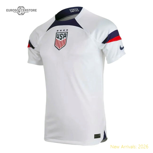 Usa Football 20222023 Home Durable Jersey Slim Lightweight
