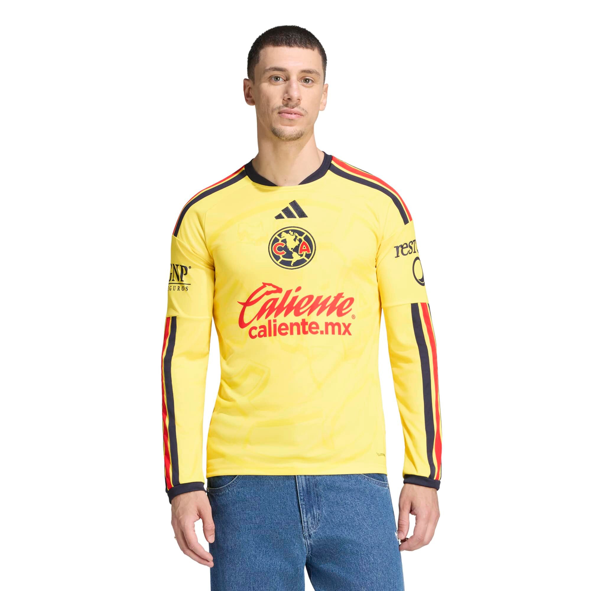 [SJH] Club America 2026/27 Home Replica Long Sleeve Jersey - Black
