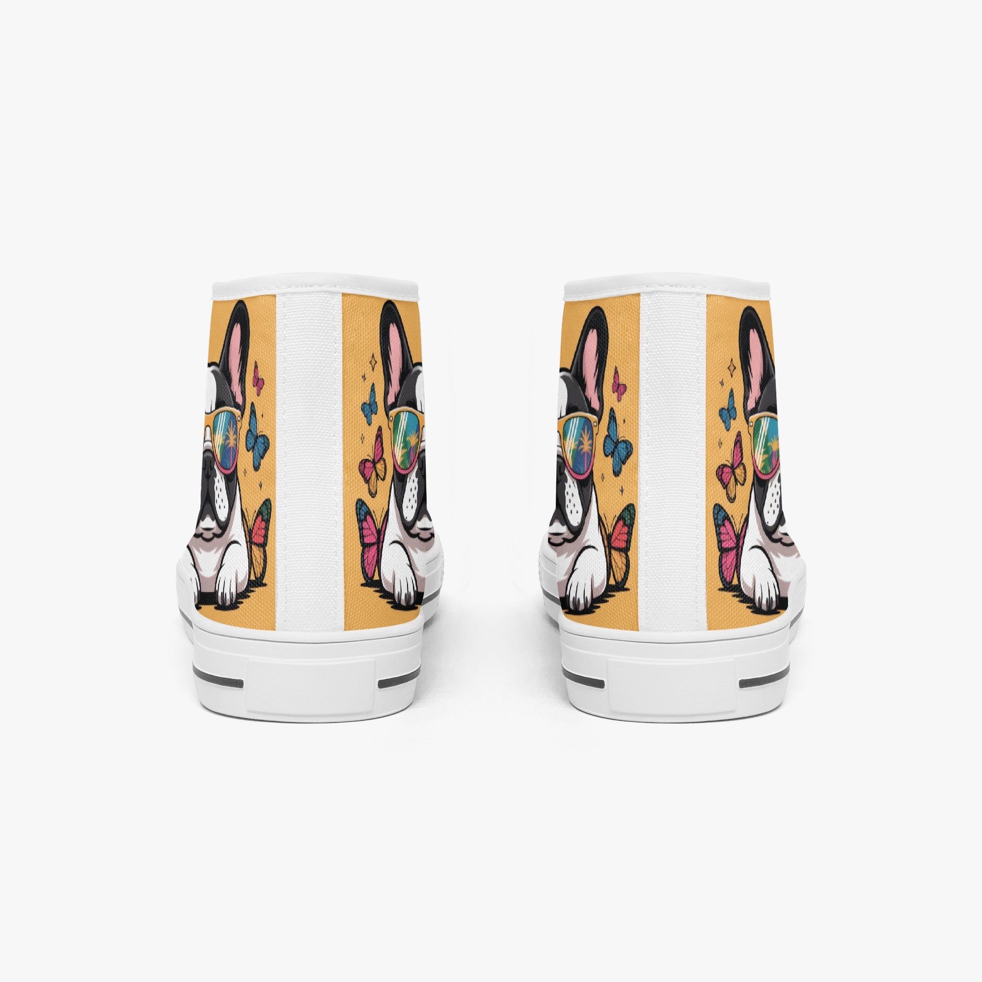 Minimal-Aesthetic Georgette - Classic High-top Canvas Shoes for Dog