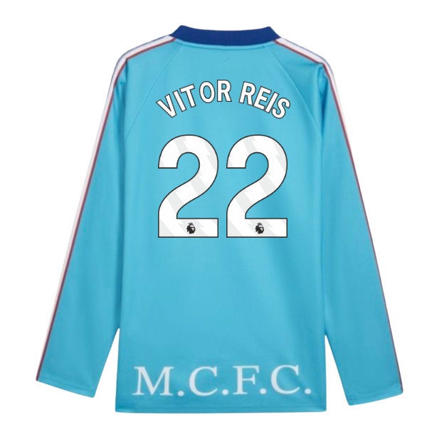 [DDJ] 2026-2027 Man City KING Jersey LS (Blue) (Vitor Reis 22)