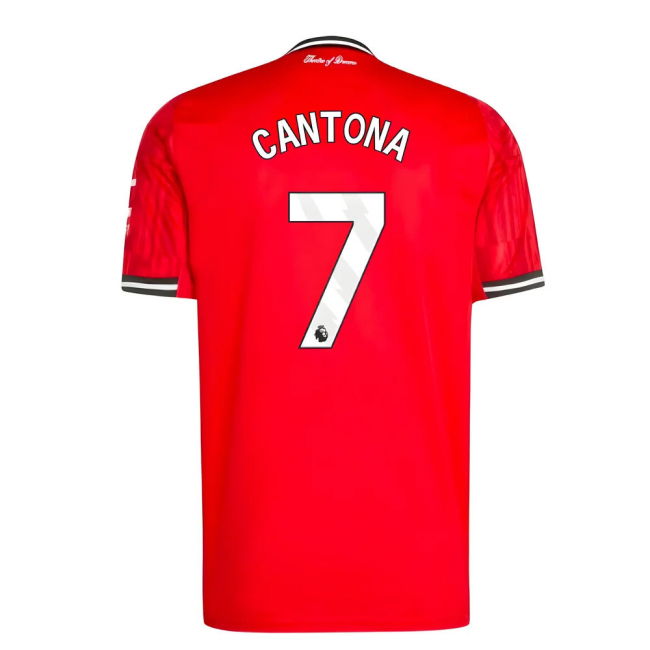 Dedicated Football Man Utd Home Shirt Cantona #7 High Performance ...