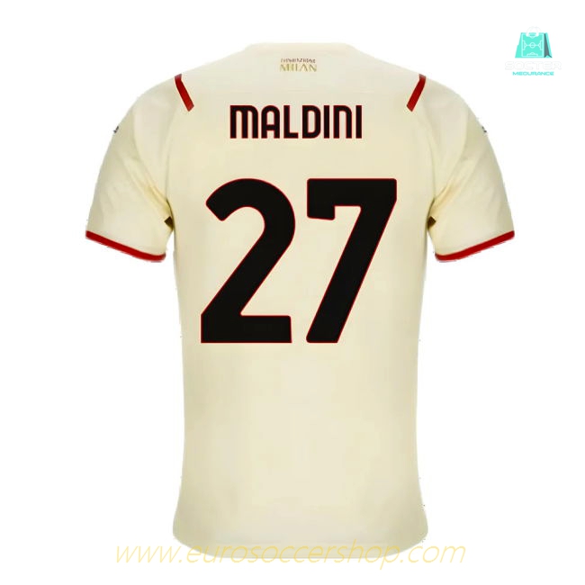 2021-2022 AC Milan Away Shirt (MALDINI 27)