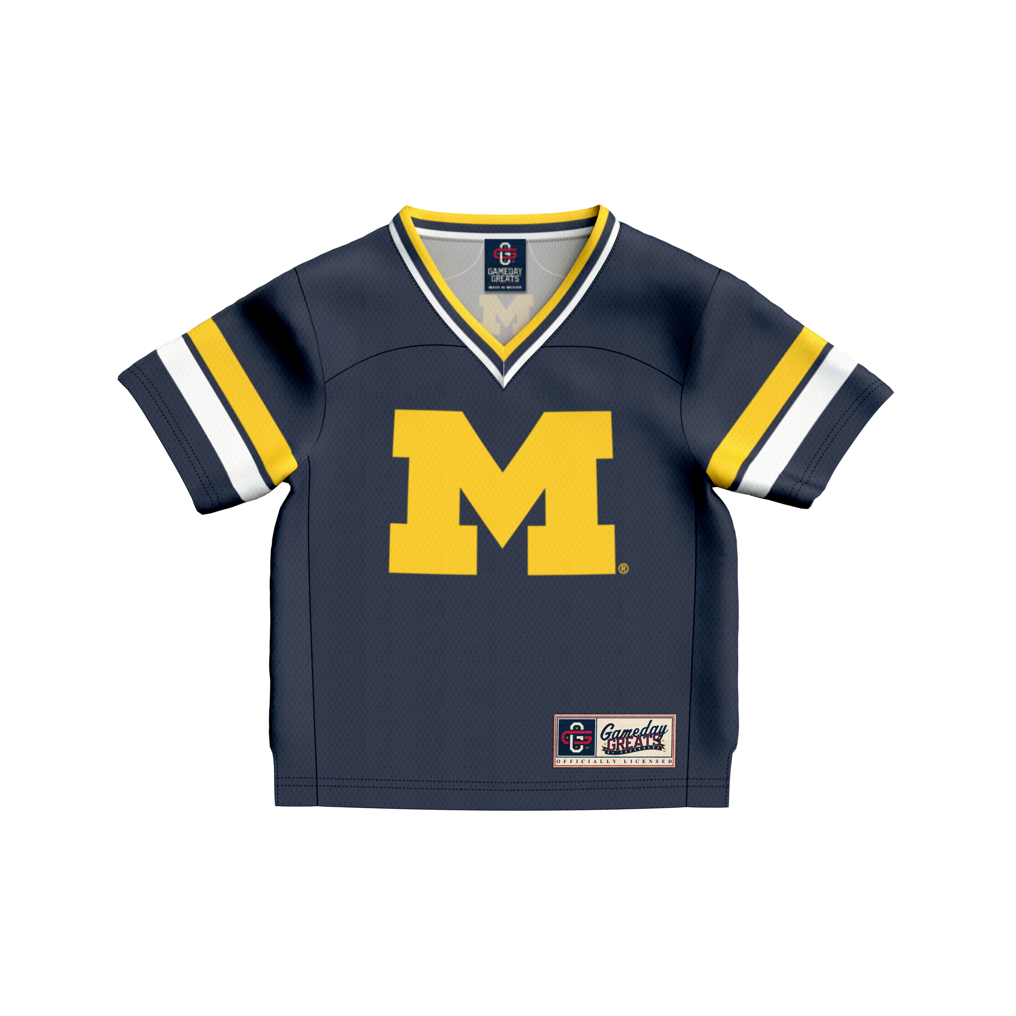 #1 Michigan Wolverines GameDay Greats Toddler Collegiate Football Fashion 2026/2027 Football Jersey - Navy
