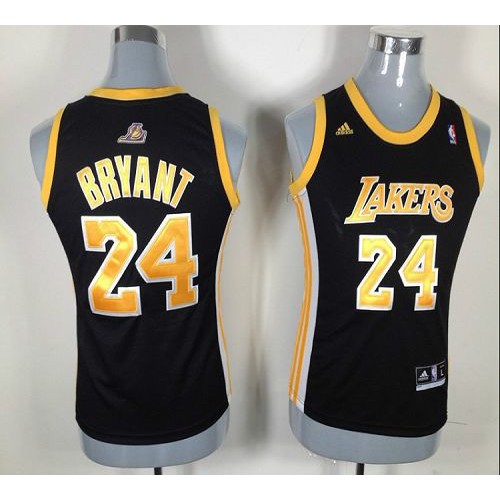 LAL Black A. Lakers #24 NBA Jersey Basketball Jersey Game Day Wear