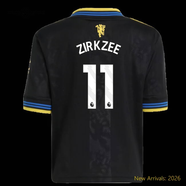 Kid-approved Football Team Mini Jersey Zirkzee 2025-2026 Dri-fit