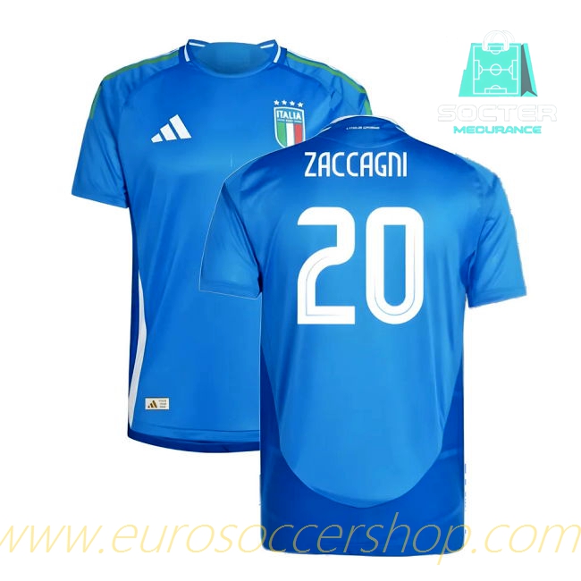 2024-25 Collection Italy Home Shirt (ZACCAGNI 20)