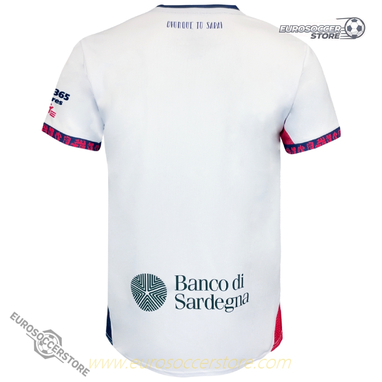 Cagliari's Away Football Jersey for the 25-26 Season