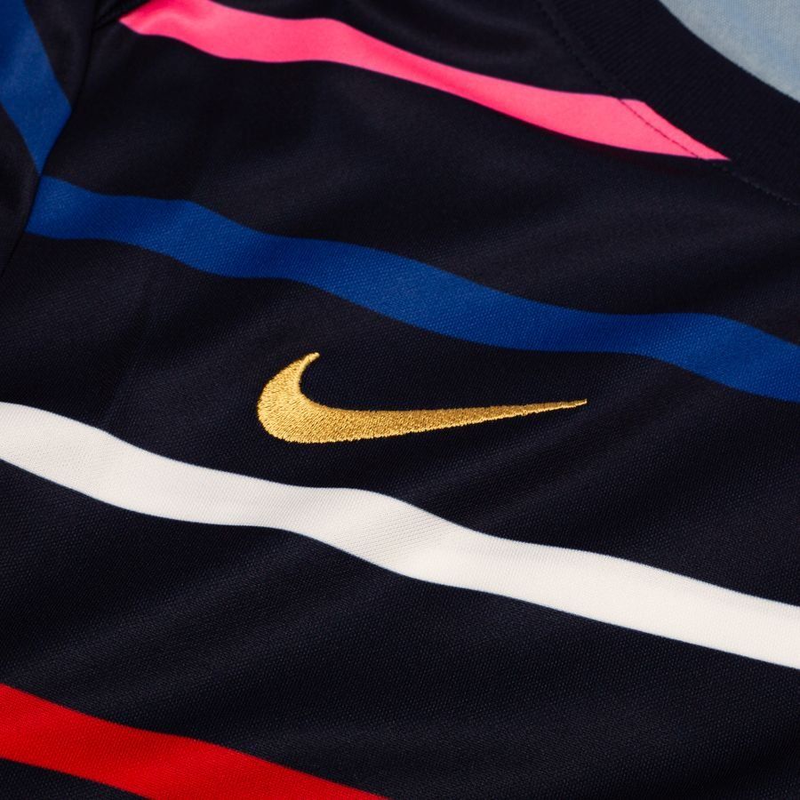 France Training T Shirt Dri Fit Academy Pro Pre Match Jet Blackened Bl