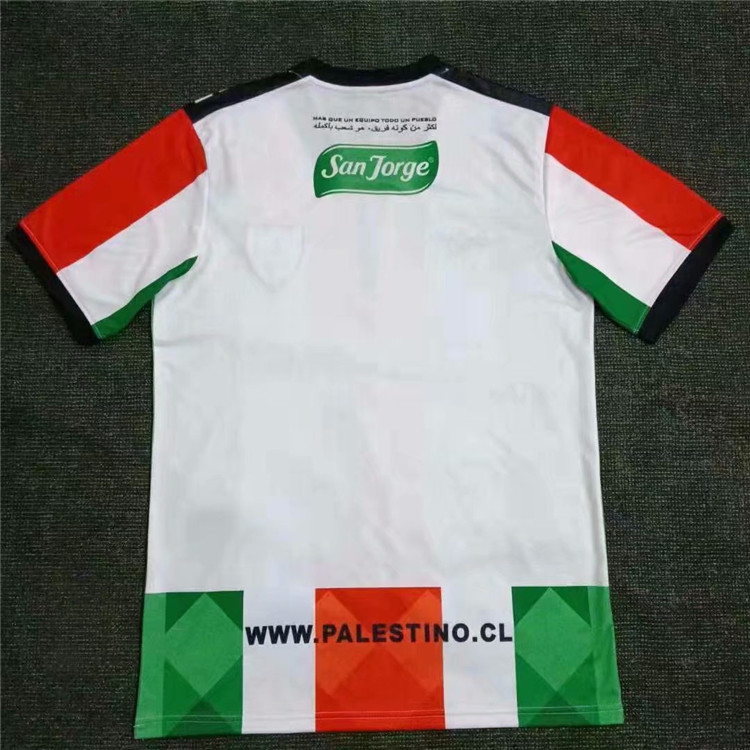 21-22 CLUB DEPORTIVO PALESTINO AWAY WHITE SOCCER JERSEY FOOTBALL