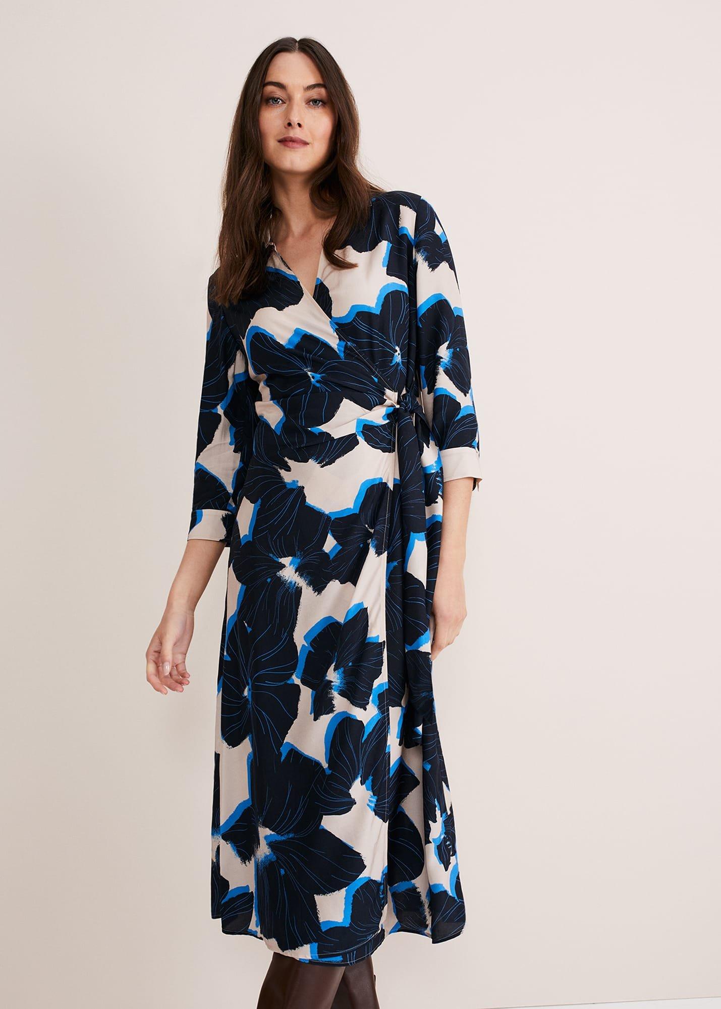 Rae Floral Wrap Dress