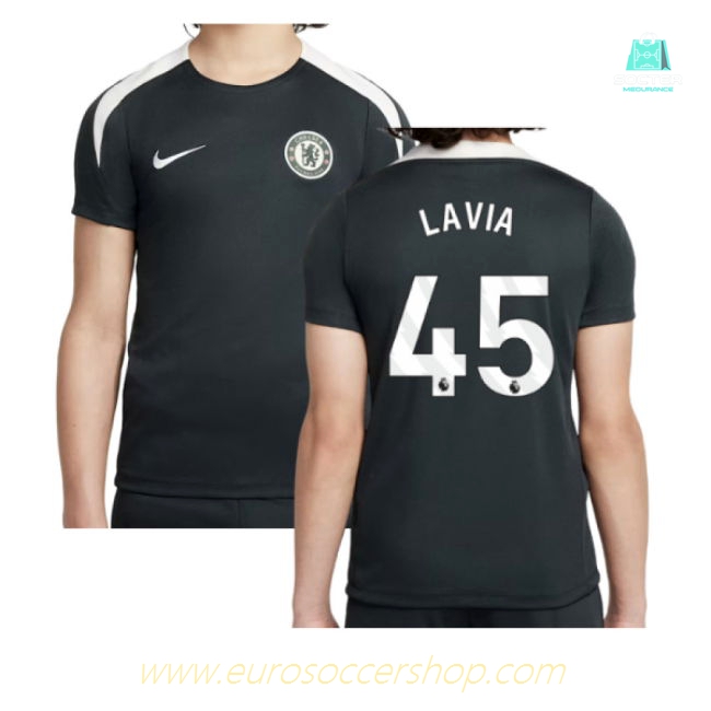 2025-2026 Chelsea Strike Training Shirt (Green) - Kids (Lavia 45)