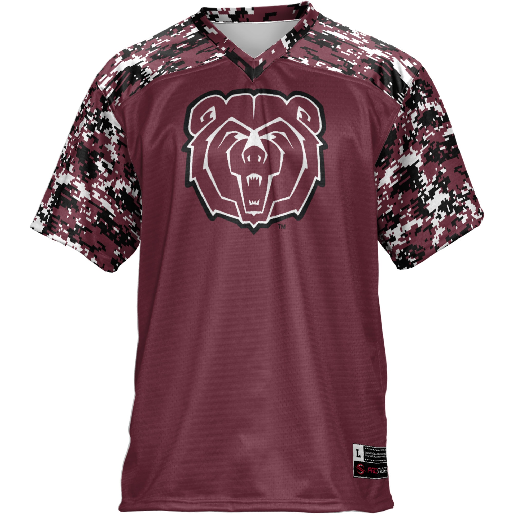 [NJP] Missouri State University Bears GameDay Greats Football Jersey - Maroon