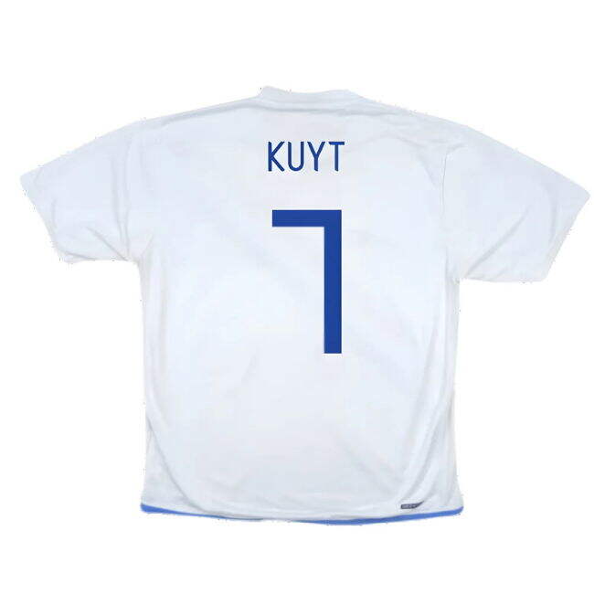 Cheap Holland 2006-08 Away Shirt ((Very Good) S) (Kuyt 7) Beautiful