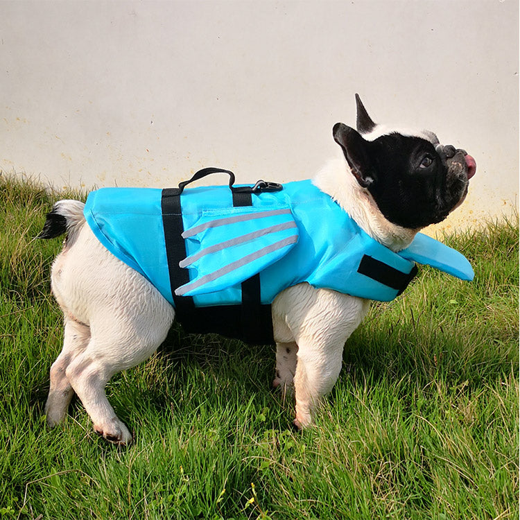Durable Floatpro French Bulldog Life Swimming Vest for Dog Owners
