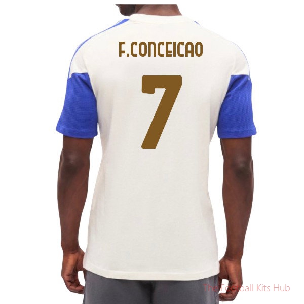 Juventus 2026-2027 Training T-Shirt F Conceicao #7 Team Jersey