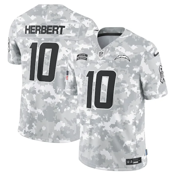 None Justin Herbert Limited Jersey - Camo | NFL Player Jersey