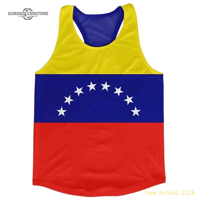 Venezuela Flag Running Vest