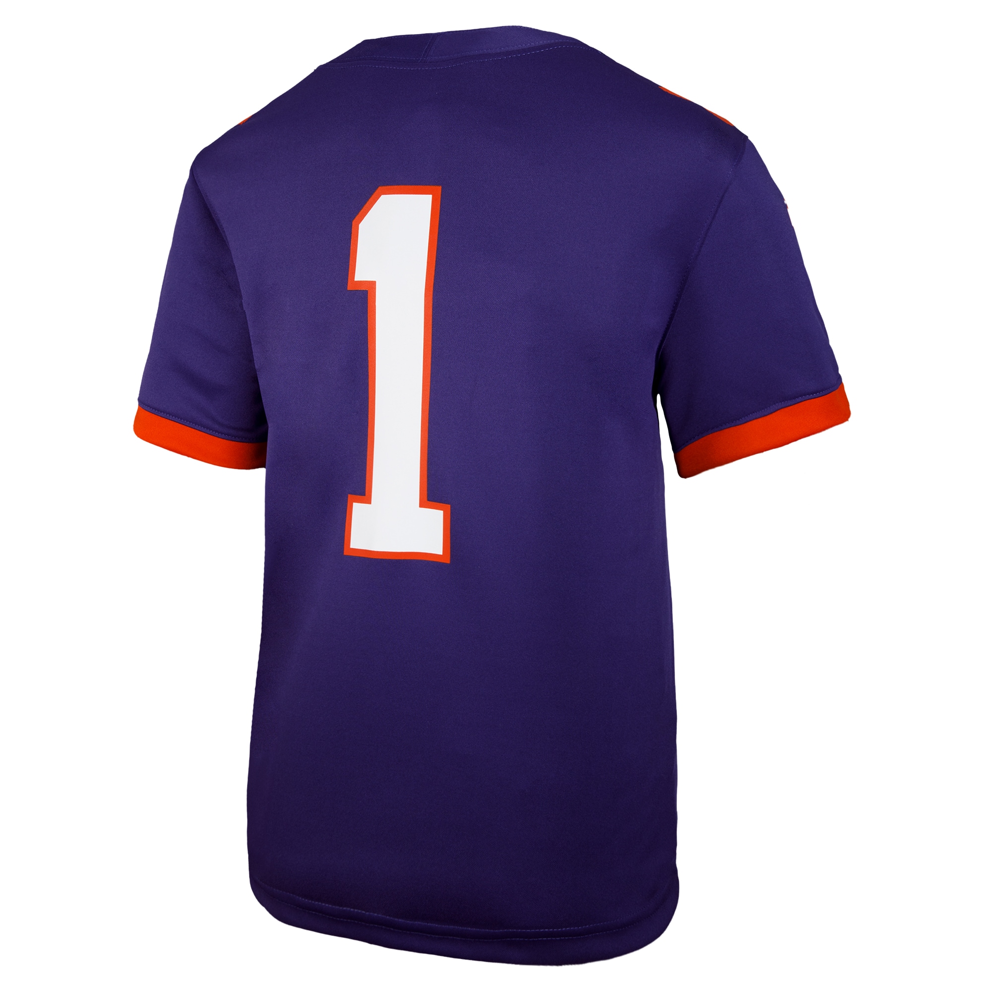 [NJP] Clemson Tigers Youth Untouchable Replica Game Jersey - Purple