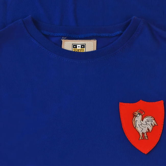 Official France Rugby T-Shirt Team Durable Player Athletic Lightweight