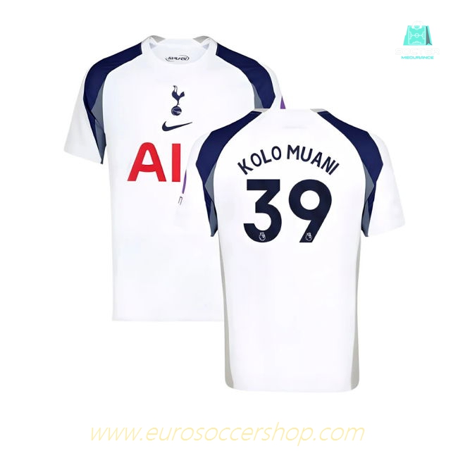 2025-2026 Tottenham Hotspur Home Shirt (Kolo Muani 39)