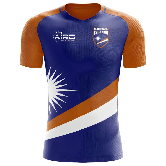 Athletic 2025-2026 Marshall Islands Home Concept Football Shirt