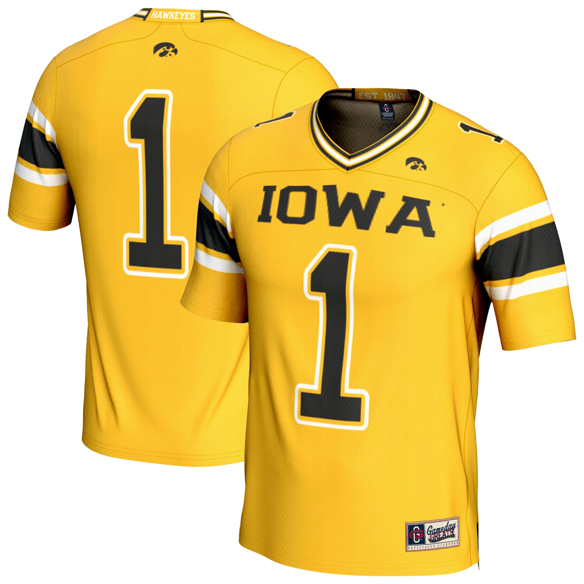 Iowa Hawkeyes Football Jersey - Gold | Stadium Series 2026/27