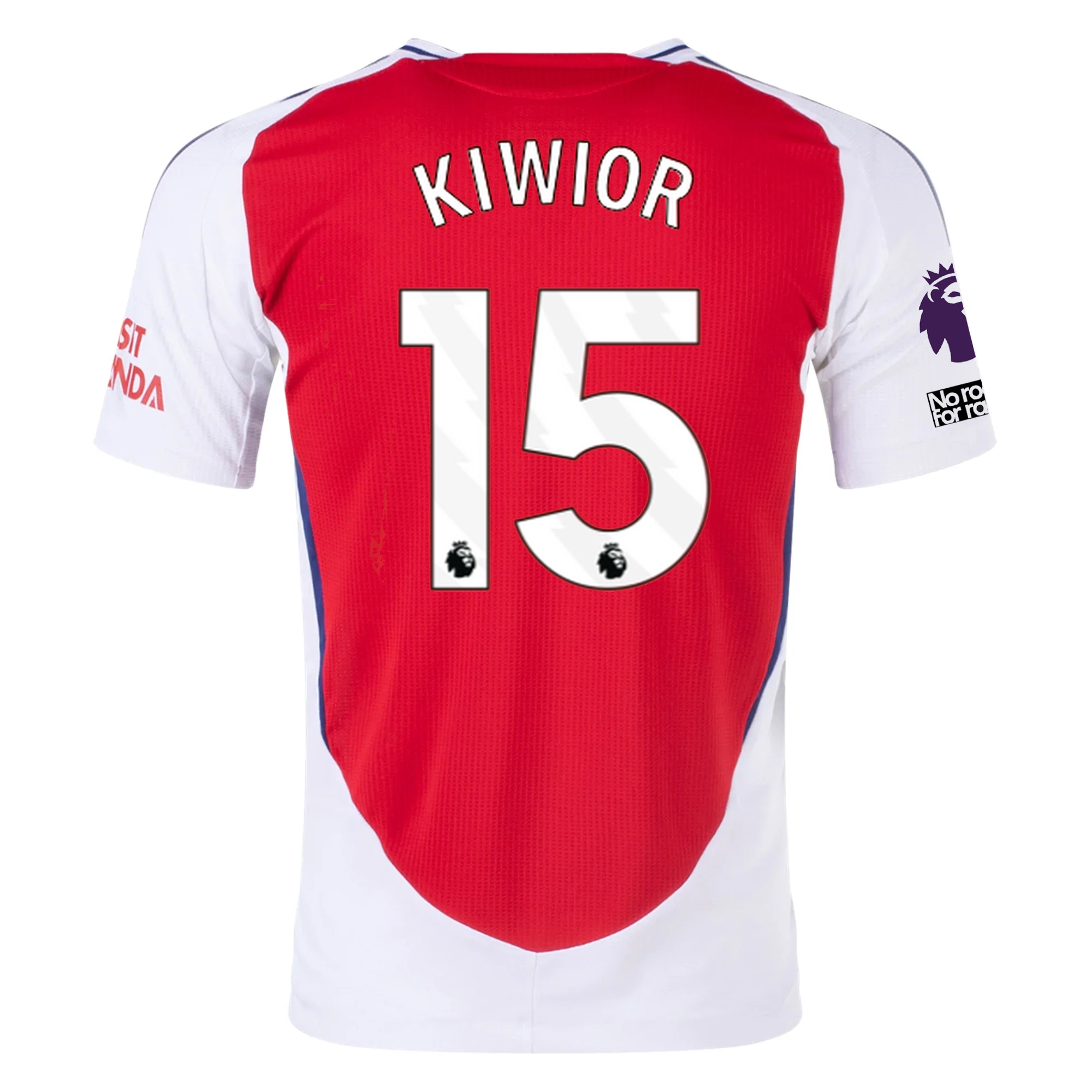 Arsenal Jakub Kiwior 2024-2025 UCL Home Jersey – Authentic Shirt