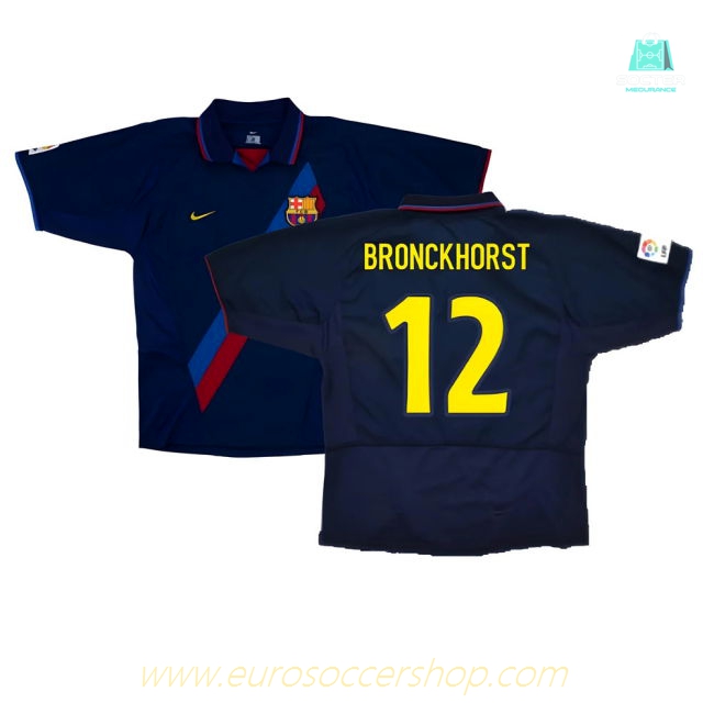 Barcelona 2003-04 Third Shirt ((Very Good) XXL) (Bronckhorst 12)