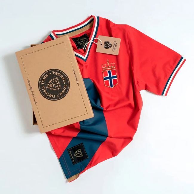 Vintage Norway Krone Soccer Jersey Holland Netherlands Netherlands