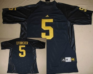 Men's U-M Wolverines Blue 2024 home jersey None #5 official licensed