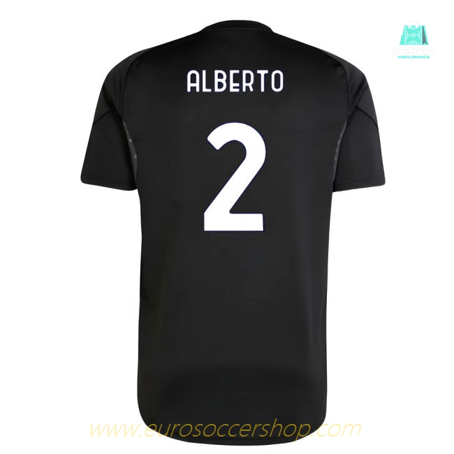 2025-2026 Juventus Training Shirt (Black) (Alberto 2)
