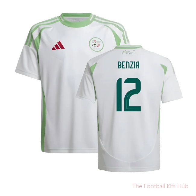 2024-2025 Algeria Home Shirt (Kids) (Benzia 12)