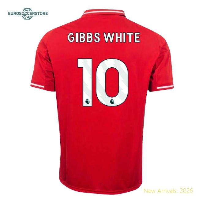 Nottingham Forest Children 2025 Home Jersey Shirt Football Fan Football Fan Match Day Essential