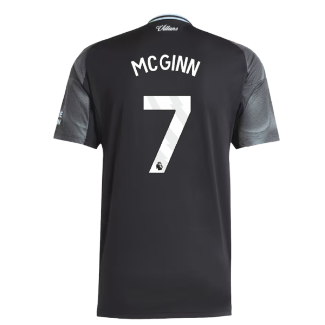 Replica Football Aston Villa Away Shirt Mcginn #7 Durable Material...