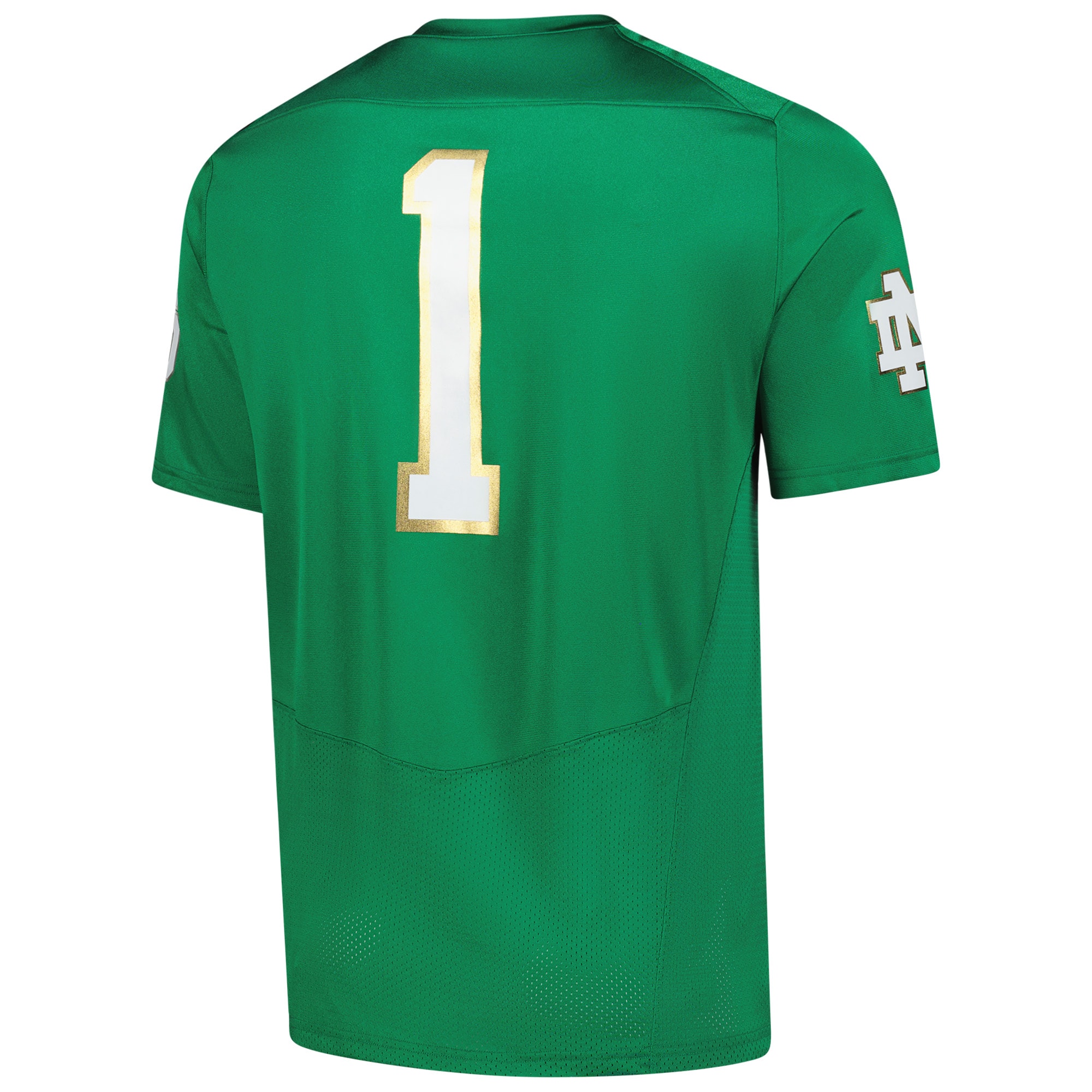 [NJP] Notre Dame Fighting Irish Replica Football Jersey - Green