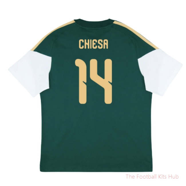 [LK] 2026/27 Italy Training Tee (Green) (Chiesa 14)