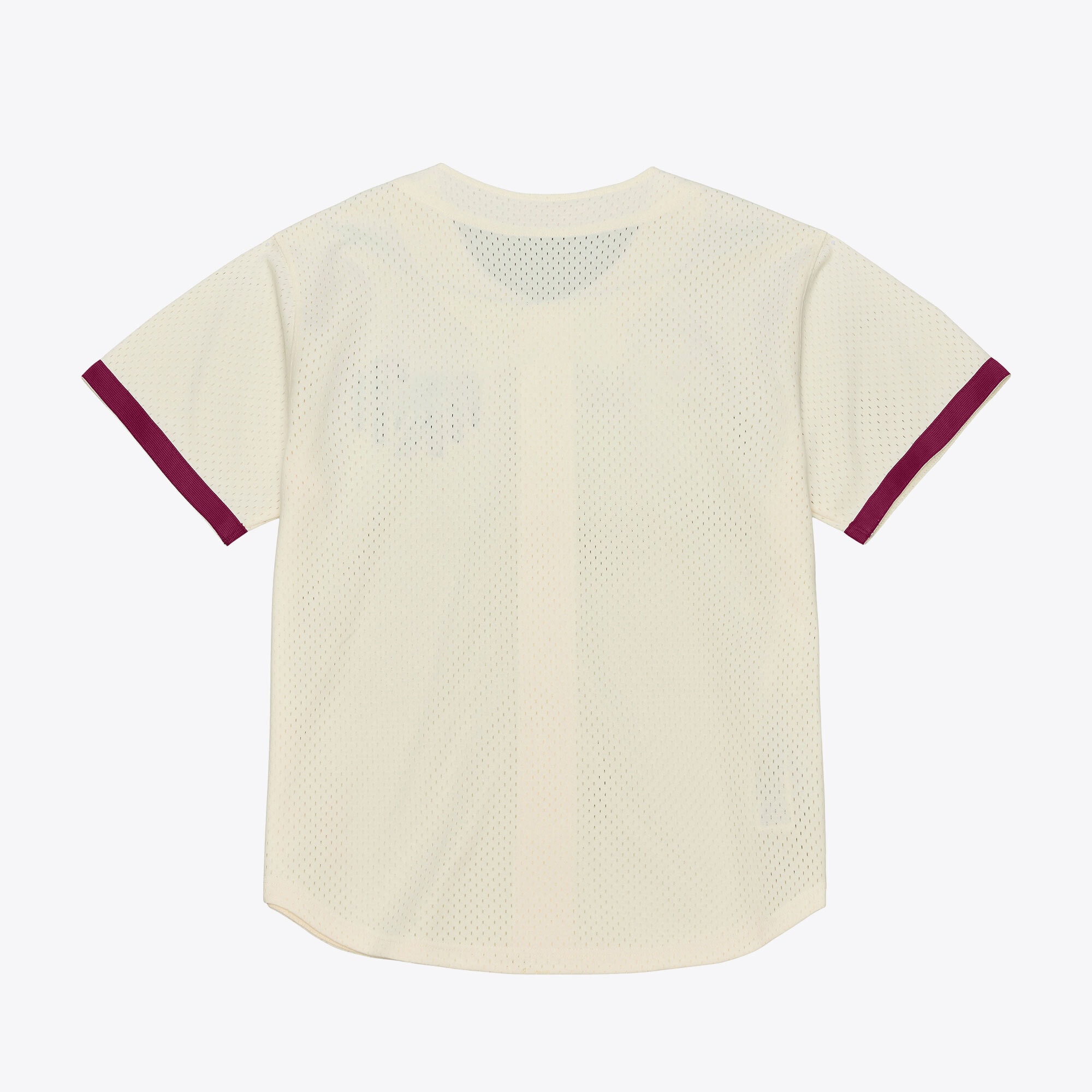 [DDG] Texas A&M Aggies Mesh Button-Up Batting Practice Baseball Jersey - Cream