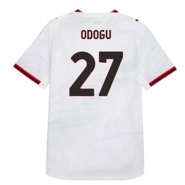 [DDJ] 2026 2027 AC Milan Shirt Away Authentic Kit (Odogu 27)