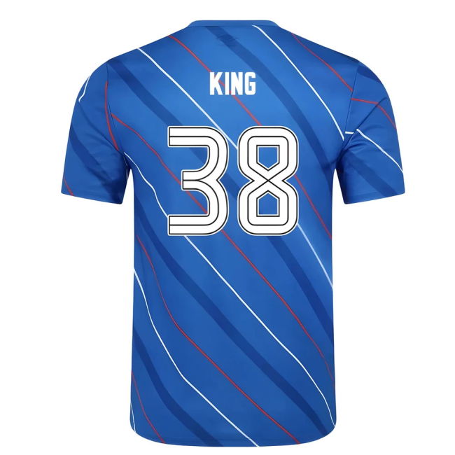 Pro Series Match Day Light Blues King #38 New Release Jersey