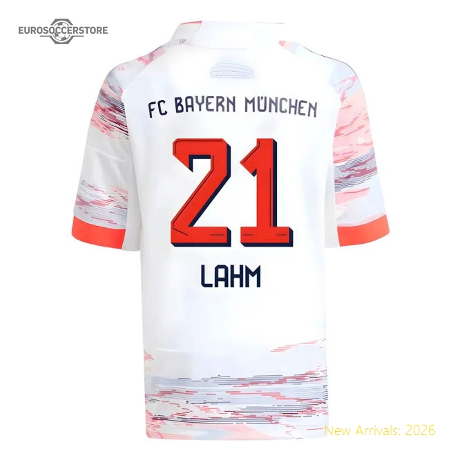 2025-2026 Bayern Munchen Away Top Mini Kit (Lahm 21) Fan Edition