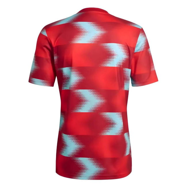 Premium 2022-2023 Colombia Pre-Match Shirt (Red) Soccer