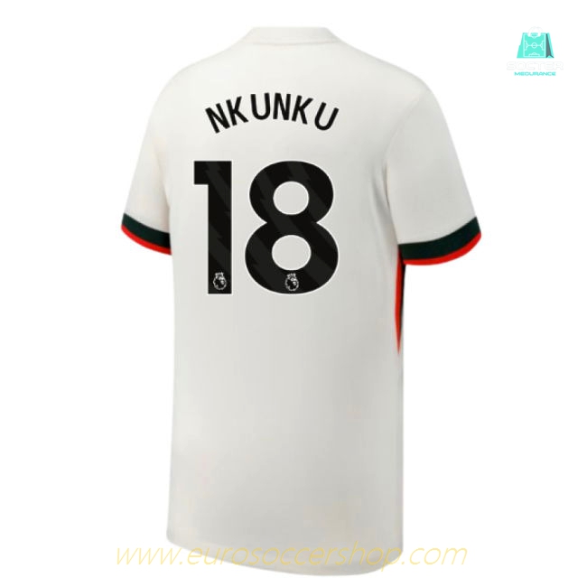 2025-2026 Chelsea Away Shirt (Kids) (Nkunku 18)