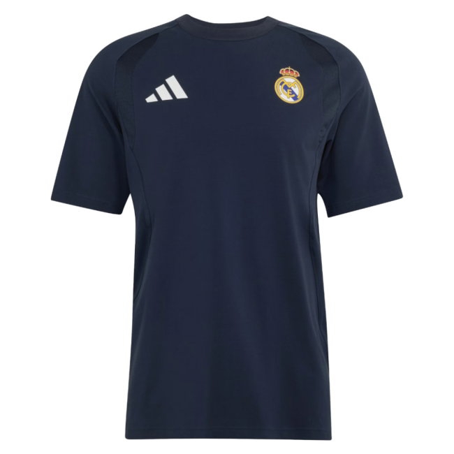 2026-2027 Real Madrid Tiro Travel Tee (Navy)
