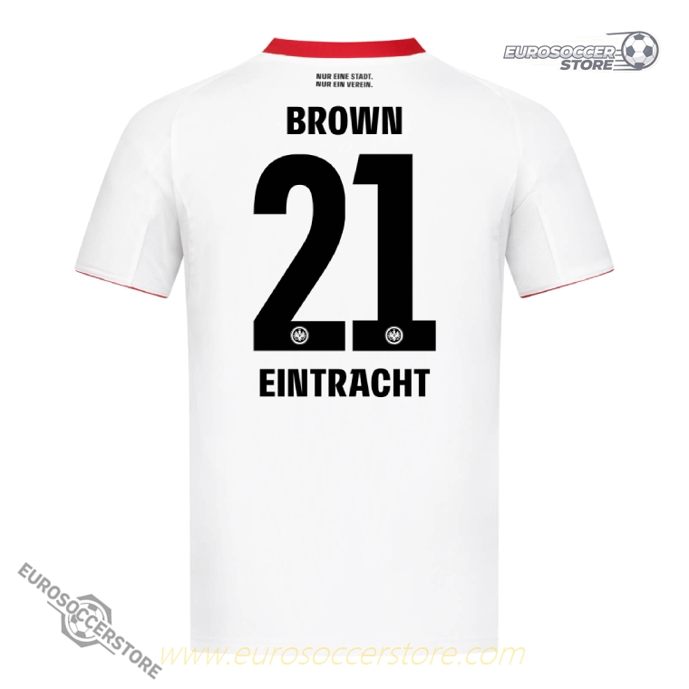 Eintracht Frankfurt 21 Away BROWN Jersey for the 25-26 Season