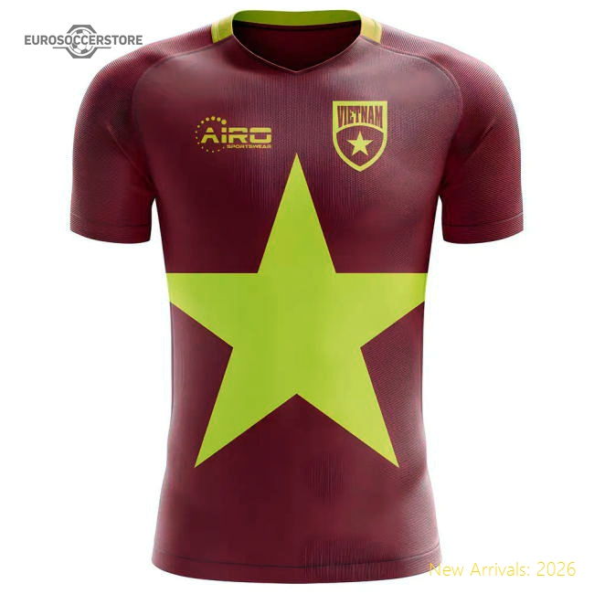 Highperformance Vietnam Concept 20252026 Home Shirt (