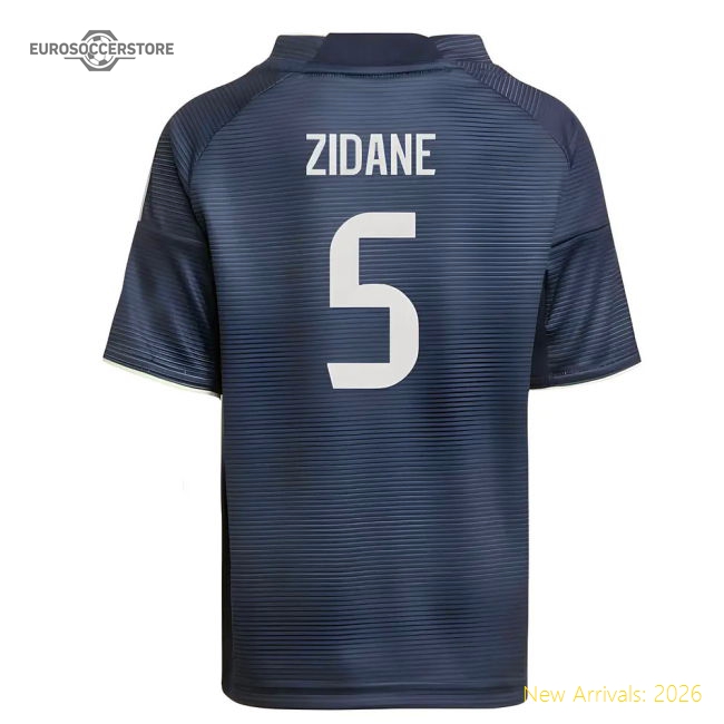 2025-2026 Madrid Real Madrid Away Jersey Mini Kit (Zidane 5)